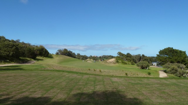 The 2nd tee at Moonah Links Legends Course