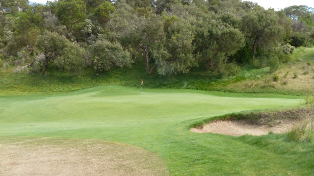 The 4th green at Moonah Links Legends Course