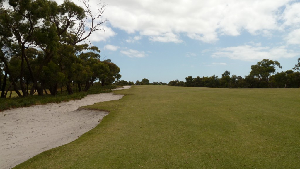 The 12th fairway at Peninsula Kingswood Country Golf Club North