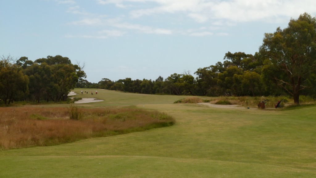 The 12th tee at Peninsula Kingswood Country Golf Club North