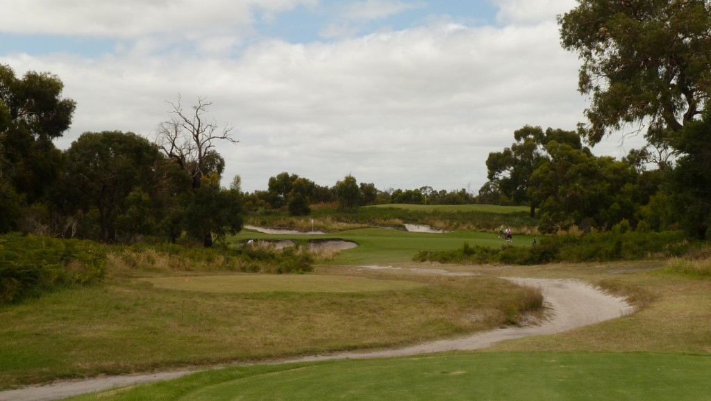 The 14th tee at Peninsula Kingswood Country Golf Club North