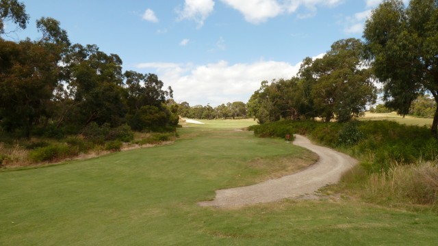 The 17th tee at Peninsula Kingswood Country Golf Club North