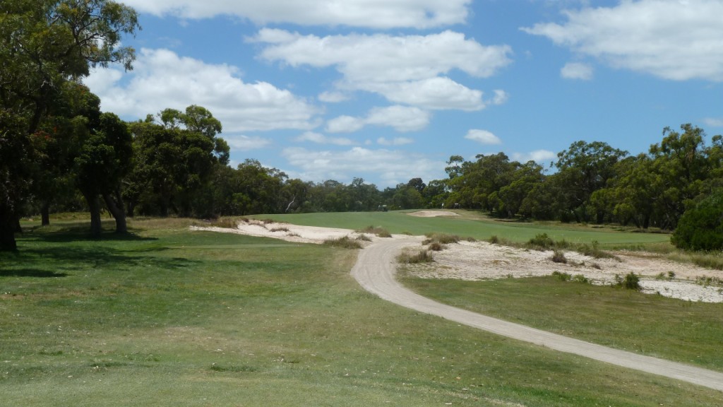 The 11th tee at Peninsula Kingswood Country Golf Club South