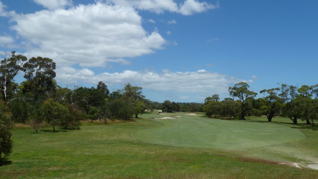 The 12th tee at Peninsula Kingswood Country Golf Club South