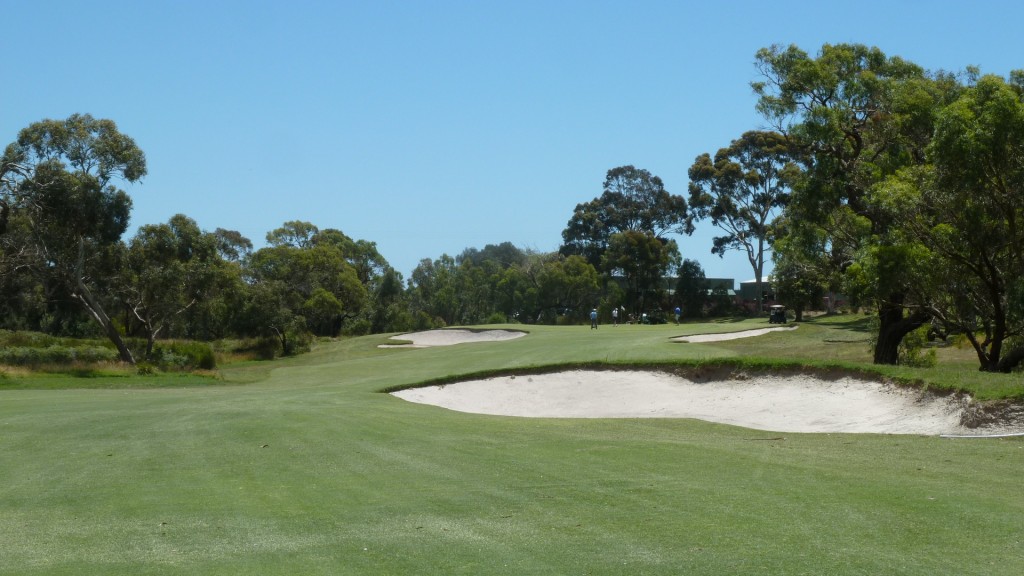 The 13th fairway at Peninsula Kingswood Country Golf Club South