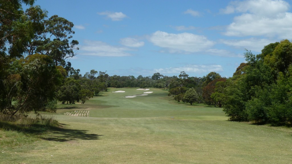 The 15th tee at Peninsula Kingswood Country Golf Club South