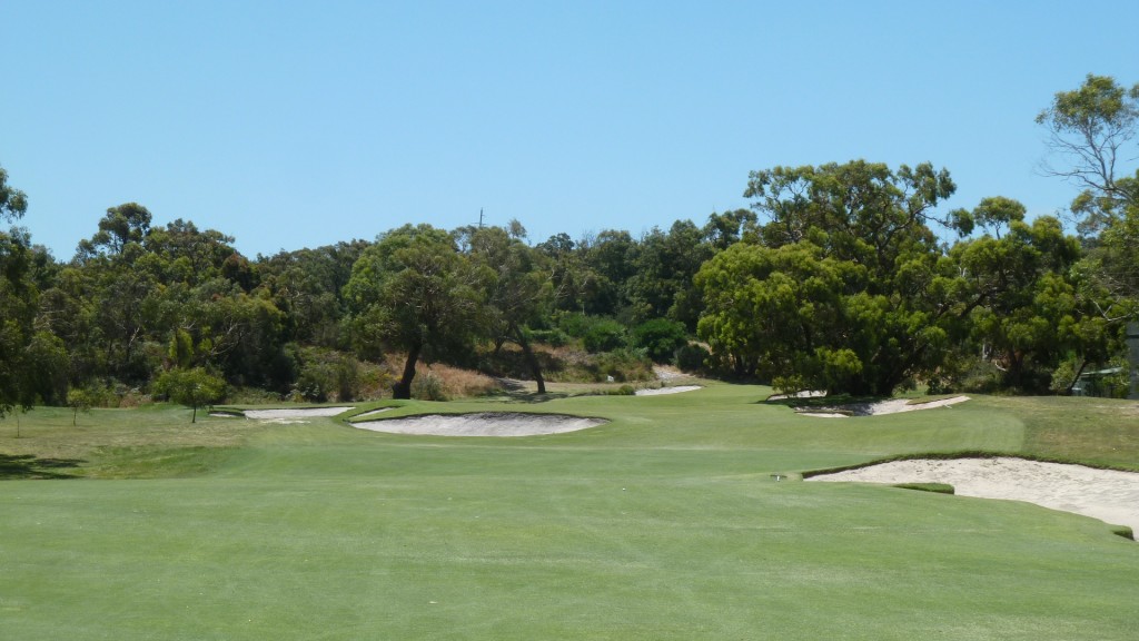 The 16th fairway at Peninsula Kingswood Country Golf Club South