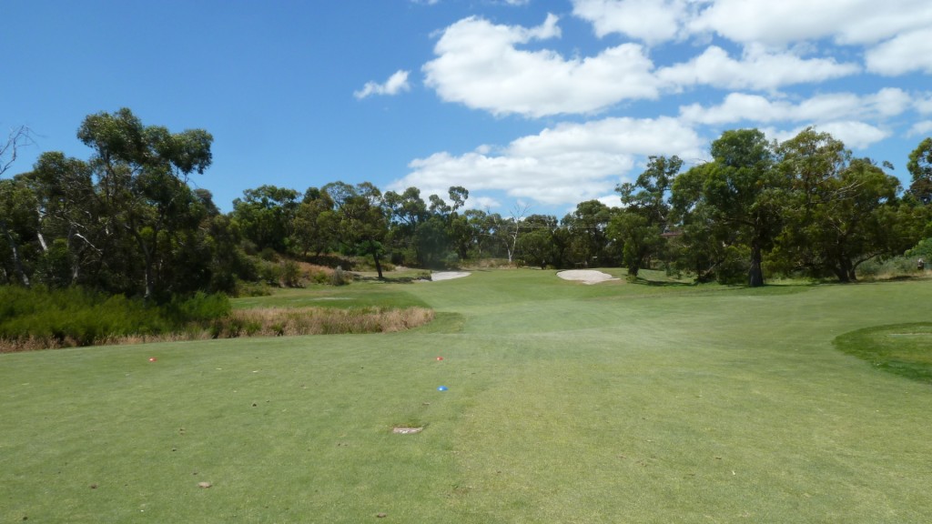 The 17th tee at Peninsula Kingswood Country Golf Club South