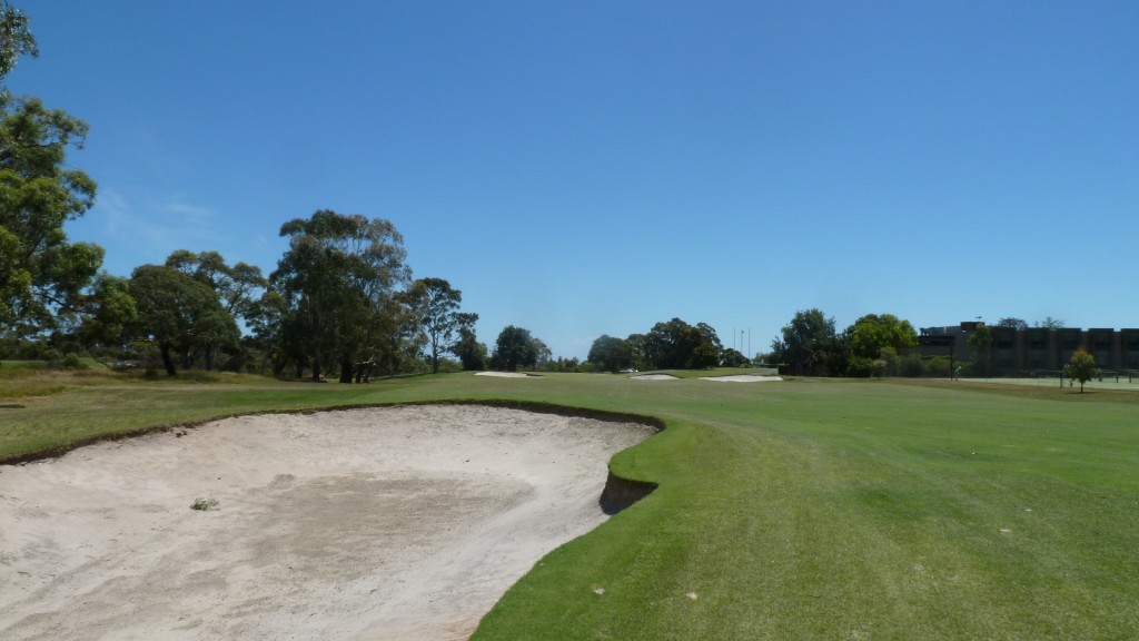 The 18th fairway at Peninsula Kingswood Country Golf Club South