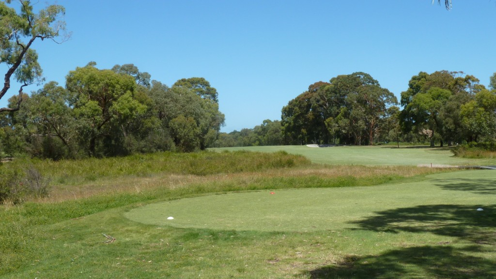 The 4th tee at Peninsula Kingswood Country Golf Club South