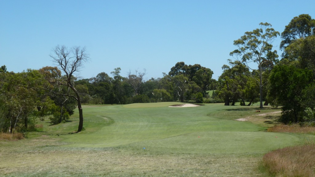 The 9th tee at Peninsula Kingswood Country Golf Club South