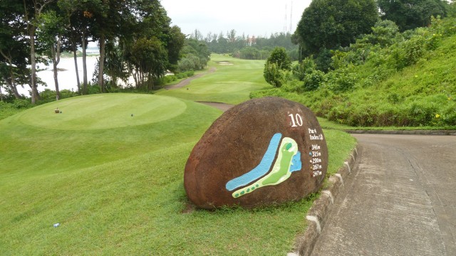 The 10th Tee at Ria Bintan Golf Club Ocean Course