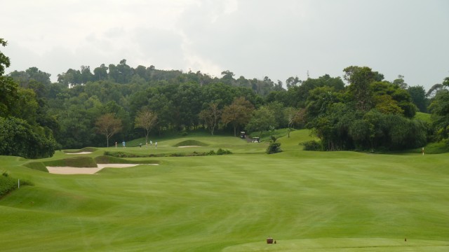 The 11th tee at Ria Bintan Golf Club Ocean Course