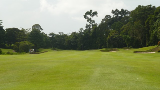 The 13th fairway at Ria Bintan Golf Club Ocean Course