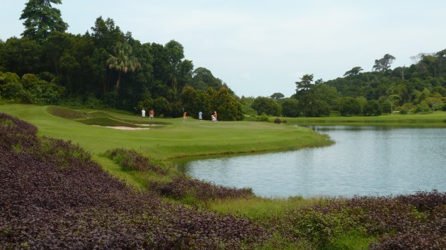 The 2nd tee at Ria Bintan Golf Club Ocean Course