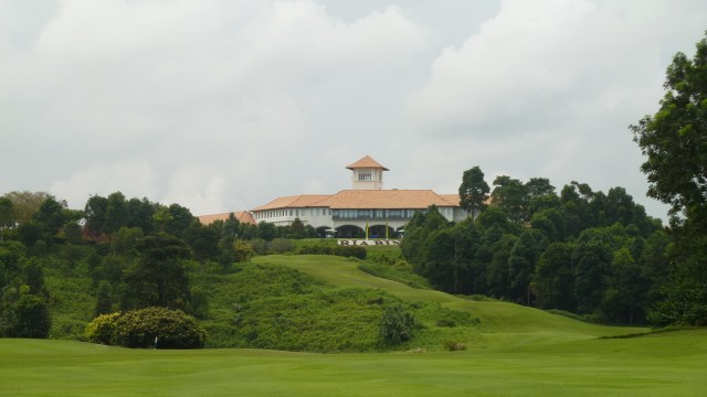 The clubhouse at Ria Bintan Golf Club