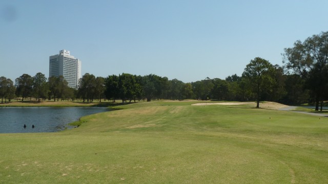 The 14th tee at RACV Royal Pines