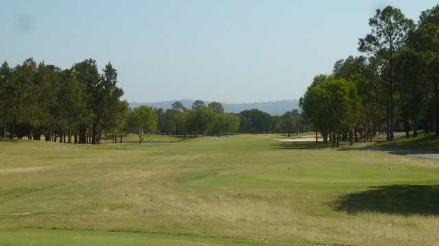 The 18th tee at RACV Royal Pines