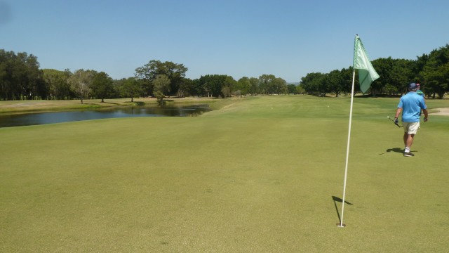 The 3rd green at RACV Royal Pines