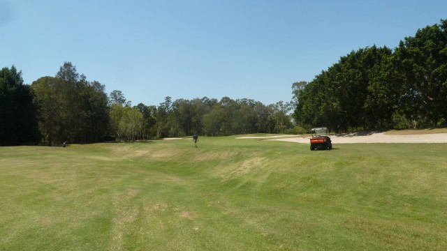 The 4th fairway at RACV Royal Pines