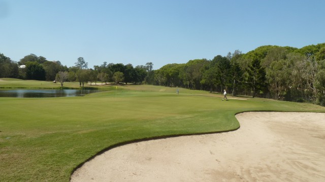 The 5th green at RACV Royal Pines