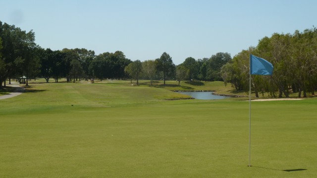 The 7th green at RACV Royal Pines