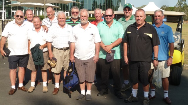 Our golf group at RACV Royal Pines