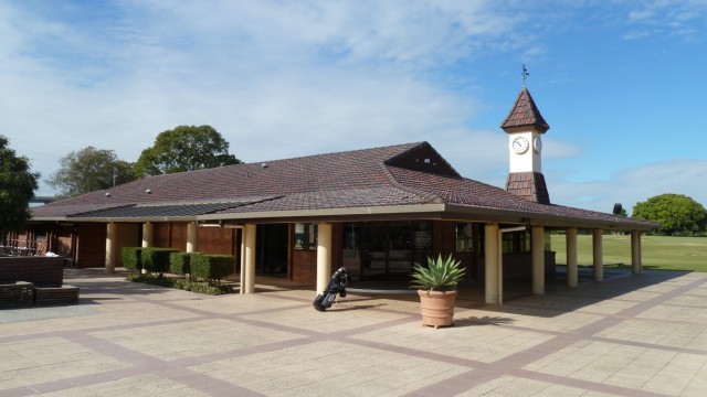 The Pro shop at Royal Queensland Golf Club