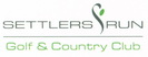 Logo for Settlers Run Golf & Country Club