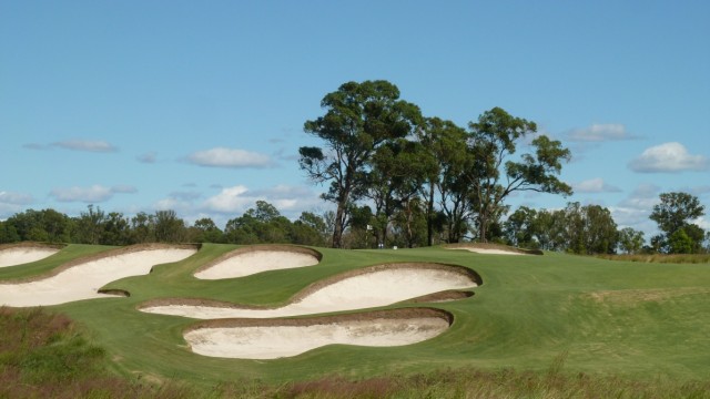 The 11th tee at Stonecutters Ridge Golf Club