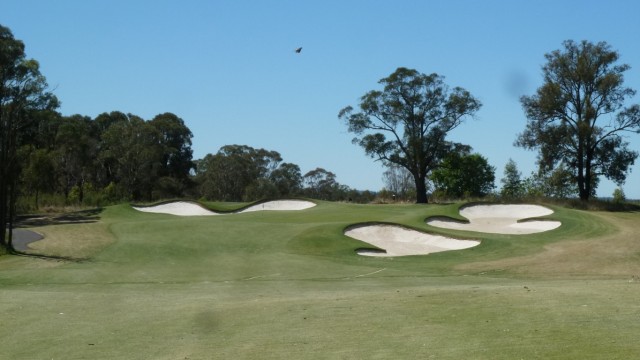 The 14th green at Stonecutters Ridge Golf Club