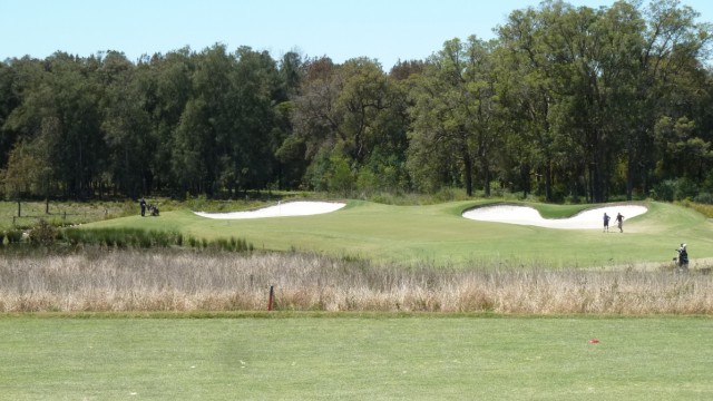 The 16th tee at Stonecutters Ridge Golf Club