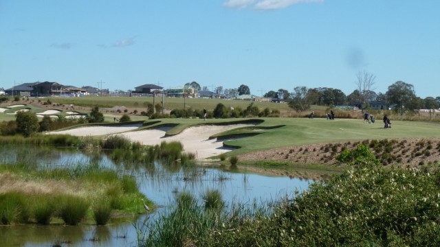 The 6th tee at Stonecutters Ridge Golf Club