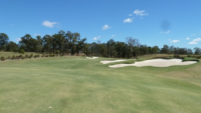 The 9th fairway at Stonecutters Ridge Golf Club