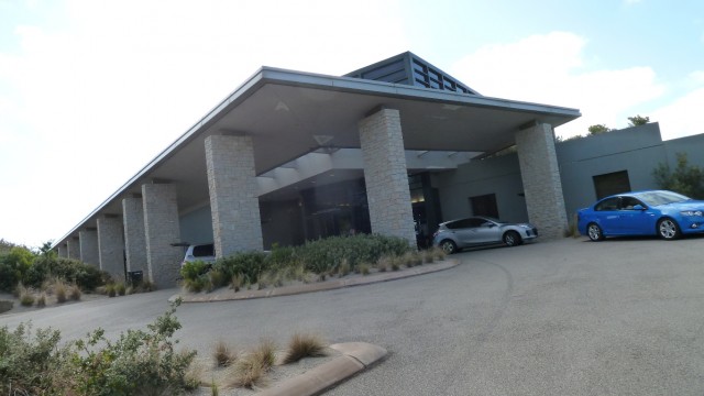 The clubhouse at The National Golf Club