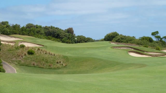 The 1st fairway at The National Golf Club Old Course