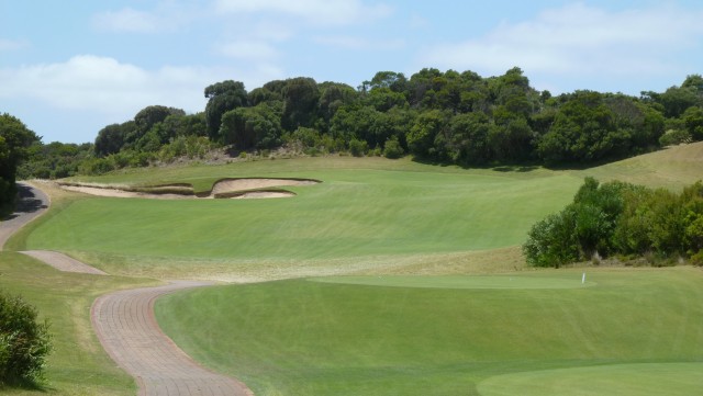 The 10th tee at The National Golf Club Old Course