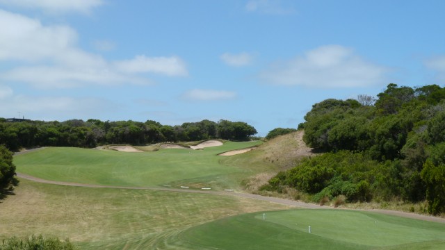 The 12th tee at The National Golf Club Old Course