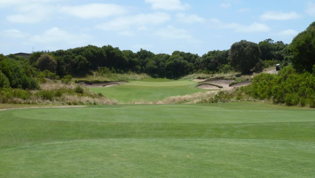 The 13th tee at The National Golf Club Old Course