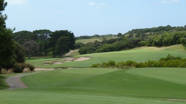 The 14th tee at The National Golf Club Old Course