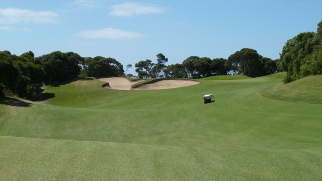 The 2nd fairway at The National Golf Club Old Course