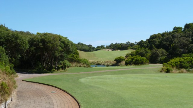 The 5th tee at The National Golf Club Old Course