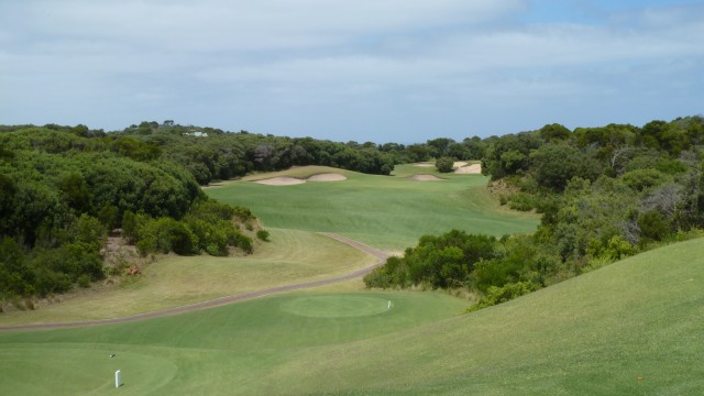 The 6th tee at The National Golf Club Old Course