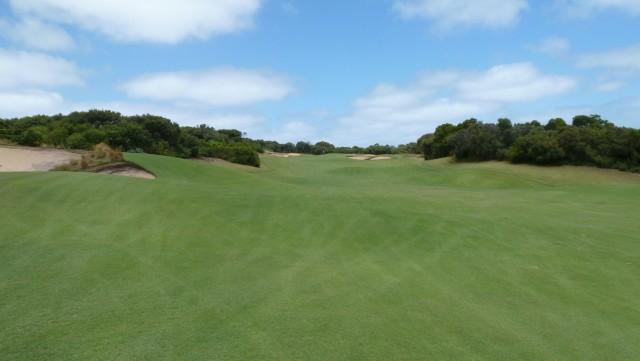 The 9th fairway at The National Golf Club Old Course