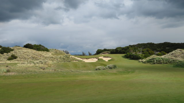 The 11th Tee at Barnbougle Lost Farm