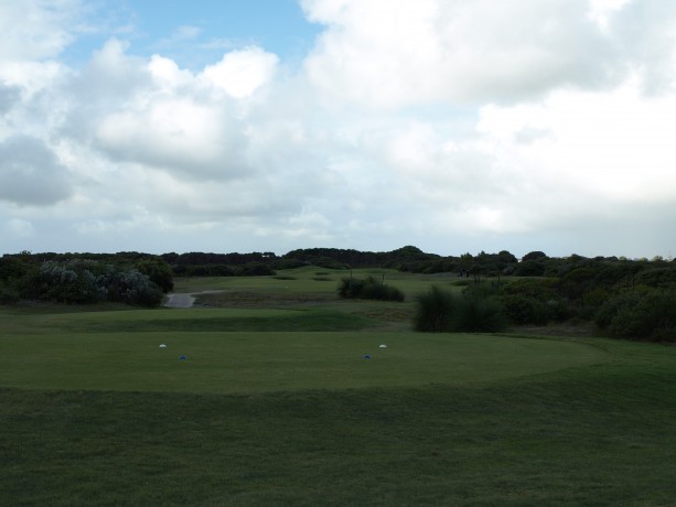 The 10th tee at The Links Kennedy Bay