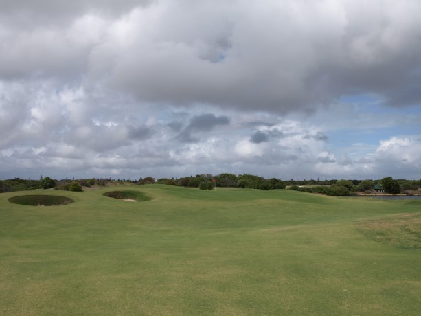 The 1st fairway at The Links Kennedy Bay