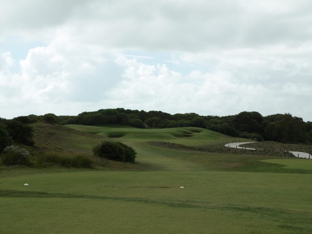 The 6th tee at Links Kennedy Bay