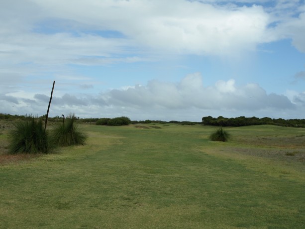 The 8th tee at The Links Kennedy Bay