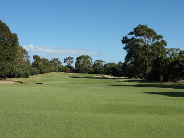 The 16th fairway at Long Island Country Club